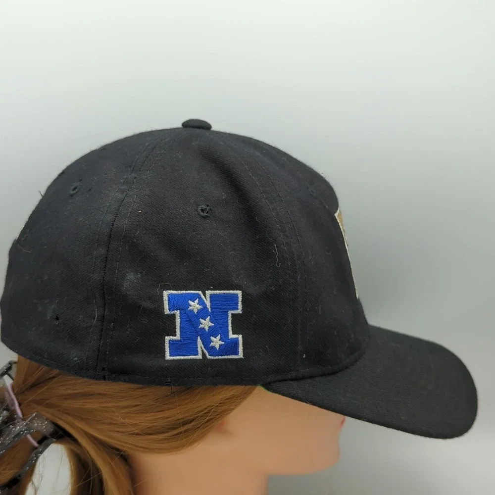 *HOLES* Vintage Starter New Orleans Saints Fitted Cap Hat 7 1/4 Wool Distressed